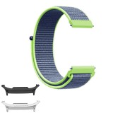 Curea material textil, compatibila cu Samsung Galaxy Watch9 40mm, Blue-Green