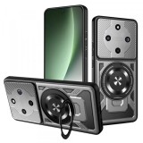 Husa pentru Honor Magic8 Lite, Techsuit, RuggedCam, Gri