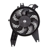 GMV radiator electroventilator Hyundai Terracan, 2001-2006, motor 2.5 TD, 2.9 CRDI, diesel, 3.5 V6, benzina, cu AC, 245 mm; 2 pini, Rapid