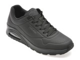 Cumpara ieftin Pantofi sport SKECHERS negri, UNO, din piele ecologica