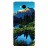 Husa silicon pentru Huawei Y6 2017, HDR Mountains Lake