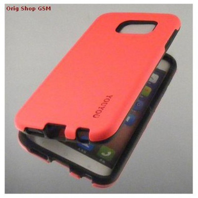 Husa Capac Plastic YOUYOU Samsung G920 Galaxy S6 Dark Pink foto