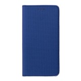 Husa pentru nokia 2.4 flip on smart magnet, blue, Htphone