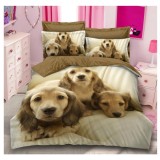 Cumpara ieftin Lenjerie de Pat, Bumbac Finet 3D, 6 Piese, Pat Dublu - SIPRA2-32