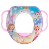 Reductor WC plastic roz cu manere model printesa, CMCLASS