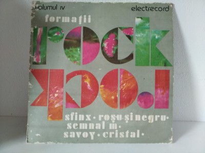 Formații Rock - Volumul IV, Vinil vinyl Electrecord sfinx rosu si negru savoy foto