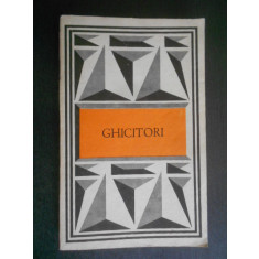 Ghicitori (1986, editie ingrijita de Radu Niculescu)