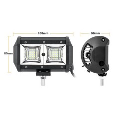 Proiectoar led AutoPam 13 Cm 54W 12V-24V foto