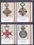 ROMANIA 2020 ,LP 2283 &quot;Ordine si medalii romanesti.&quot; , serie cu tabs in limba romana , MNH