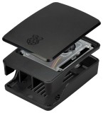 Cumpara ieftin Carcasa Raspberry Pi 5 Model B din plastic, cu ventilator de răcire