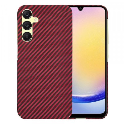 Husa pentru Samsung Galaxy A25 A256, Techsuit, Carbonite FiberShell, Rosie foto