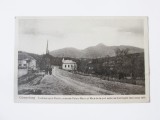 Rară! Cămpulung Muscel:&Icirc;n drum spre Rucăr,comuna Valeea Mre și Meateiașul unde au fost lupte mari &icirc;n 1916,c,poș.1931 circ.1950 cu ștampilă Min.Ap.Naț.