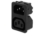 Conector Alimentare AC 10A 250VAC IEC 60320