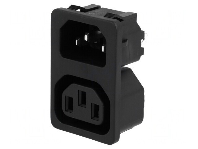Conector Alimentare AC 10A 250VAC IEC 60320