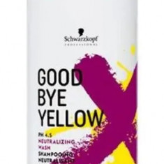 Sampon Profesional pentru Neutralizarea Tonurilor de Galben pentru Par Vopsit Schwarzkopf Professional Good Bye Yellow, 1000 ml