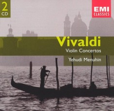 CD 2XCD Vivaldi , Yehudi Menuhin &lrm;&ndash; Violin Concertos (M) NOU ; SIGILAT !