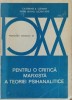 PENTRU O CRITICA MARXISTA A TEORIEI PSIHANALITICE-CATHERINE B. CLEMENT, PIERRE BRUNO, LUCIEN SEVE-226772