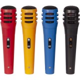 Cumpara ieftin Set 4 Microfoane cu Fir MAD SON MAD-DM500, Jack 6.3mm, Cablu 2.9m