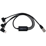 Cablu de alimentare Deity SPD-HR3U cu impingere 4-Pin Hirose la triple USB-C cable