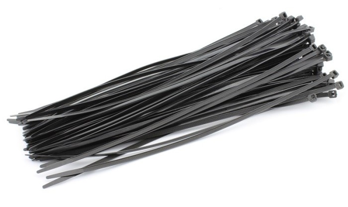 Colier plastic 3,6x140 mm, 100 buc, negru - 134532 Colier plastic 3,6x140 mm, 100 buc, negru - 134532
