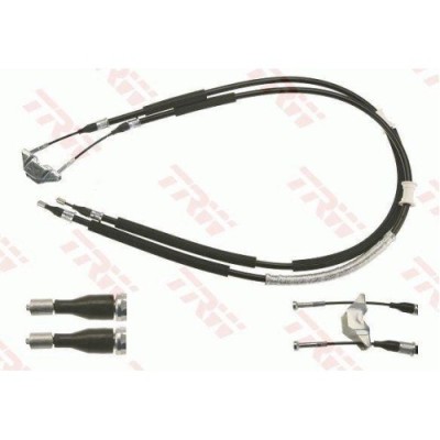 Cablu frana mana Opel Astra F (T92), Astra G (F70, T98, F35), Spate, TRW foto