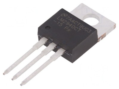 Stabilizator de Tensiune LDO 15V 1A TO220-3 foto