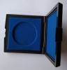 Cutie veche romaneasca pentru depozitare, medalie - placheta pt diametru 6 cm