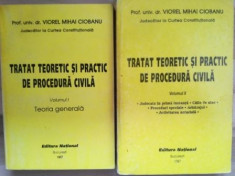 Tratat teoretic si practic de procedura civila 1, 2- Viorel Mihai Ciobanu foto