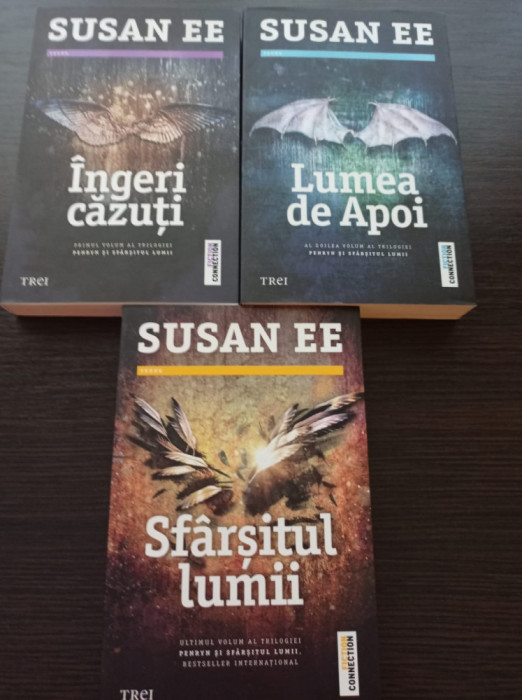 Susan Ee - Ingeri cazuti + Lumea de apoi + Sfarsitul lumii | Okazii.ro