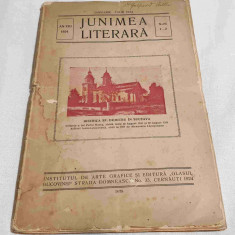 Revista JUNIMEA LITERARA anul 1924 - Biserica Sfantul Dumitru in Suceava