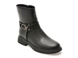 Ghete FLAVIA PASSINI negre, 8281, din piele naturala