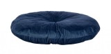 Cumpara ieftin Set 4 perne podea catifea albastra Artemis 90 cm