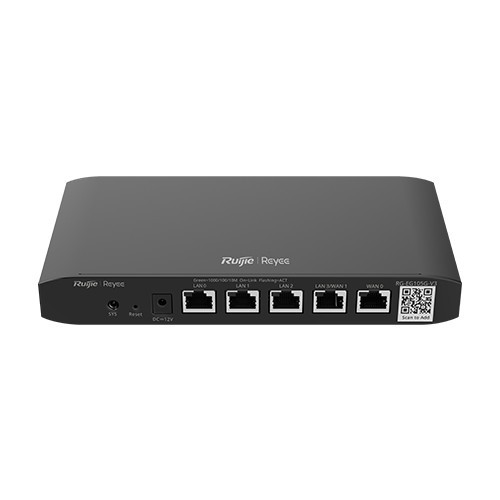 Router 4 x LAN 1 Gbps, 1 x WAN 1 Gbps, Dual WAN, Captive Portal, Cloud Management - Ruijie RG-EG105G-V3