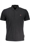 Cumpara ieftin Tricou polo barbati din bumbac cu logo negru S, Negru, S INTL, S (Z200: SIZE (3XSL --&gt;5XL)), Napapijri