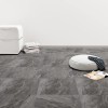 Plăci de pardoseală autoadezive, PVC, 5,11 m&sup2;, negru, cu model