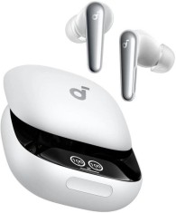 Casti TWS Anker &quot;Soundcore Liberty 4 Pro&quot;, tip butoni, utilizare multimedia, Bluetooth 5.3, 6 x mic, durata baterie pana la 40 ore, IPX5, ANC, alb, &quot;A