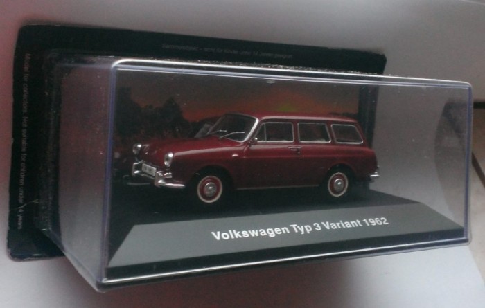 Macheta VW Typ 3 Variant 1962 - IXO/Altaya 1/43 Volkswagen