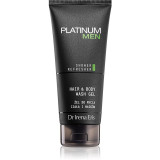 Dr Irena Eris Platinum Men Clean-Up gel de dus revigorant pentru corp si par 200 ml