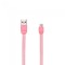 Cablu Date &amp; Incarcare MicroUSB (Roz) REMAX PUF RC-045M