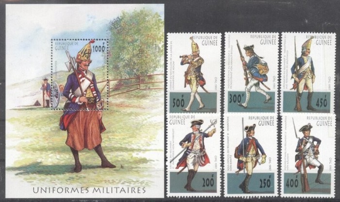 Guinea 1997 Scouting, Costumes, MNH AT.076