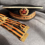 Cascheta Boneta Sapca Chipiu Beskozirka Marina Militara Uniunea Sovietica Marea Neagra