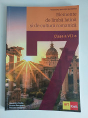 Elemente de limba latina si cultura romanica, clasa VII-a, Ministerul Educ Nat foto