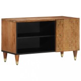 VidaXL Dulap TV, 80x33x46 cm, lemn masiv de mango