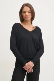 Gaudi pulover femei, culoarea negru, light, 511BD53015