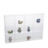 Vitrina acrilica cu 12 compartimente de 70 x 63 x 42 mm 5256 - 12 de 70 x 63 x 42mm