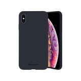 Husa TPU Goospery Mercury Silicone pentru Apple iPhone 11 Pro, Bleumarin