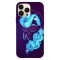 Husa compatibila cu Apple iPhone 13 Pro Max model Neon girl portrait, Silicon, TPU, Viceversa