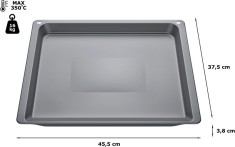 Tava de copt Cuptor incorporabil Bosch HBA534EB0, 17002715