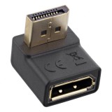 Adaptor Displayport 4K60Hz T-M unghi jos, InLine 17199U