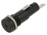 Clema Panou Optifuse 6.3x32mm 10A 250V IP56 UL94V-2, Montaj Panou, Tablou Electric